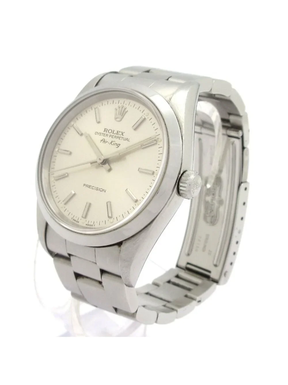 Rolex Watch Air King SS Silver